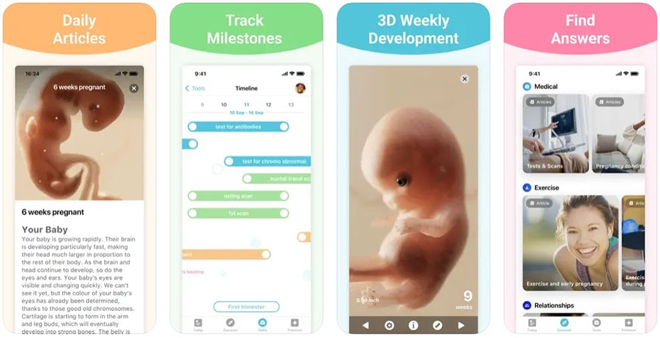 Pregnancy + | Tracker pregnancy app