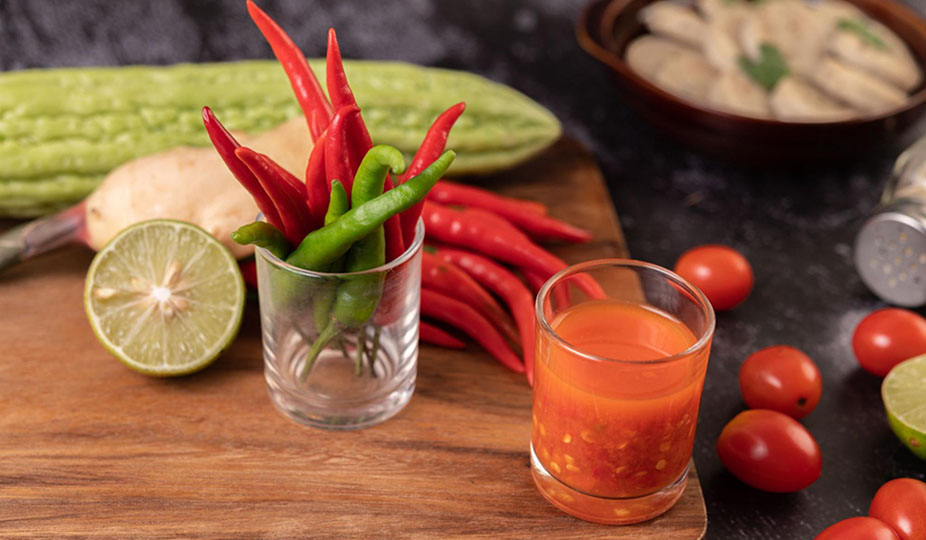 bell pepper juice for fertility