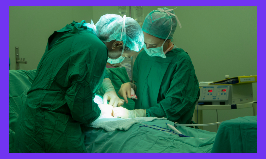 pelvic laparoscopy operation photo